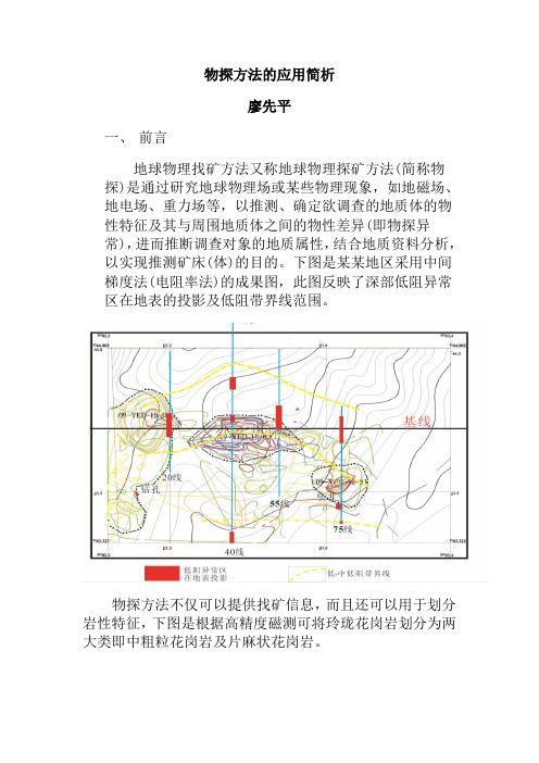 物探方法的应用简析