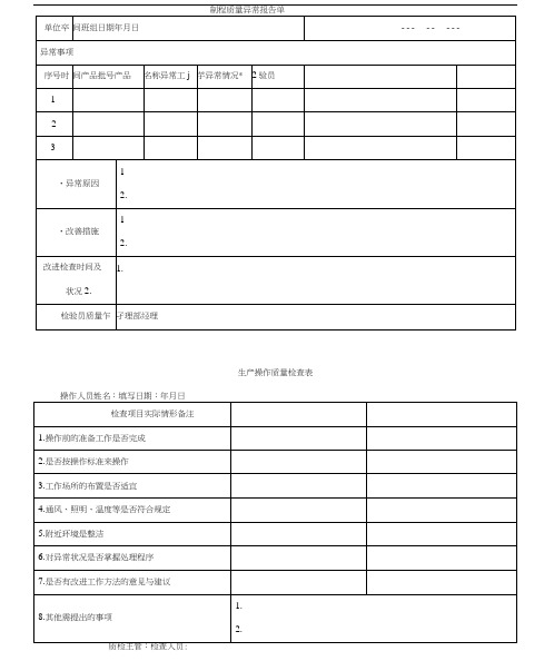 制程质量异常报告单(20201111134207)