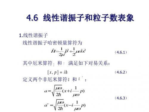 线谐振子和粒子数表象-11页文档资料