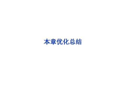 邳州市第二中学2013年高中化学选修三课件第三章本章优化总结