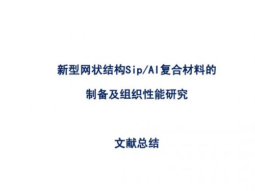 si-al复合材料文献总结