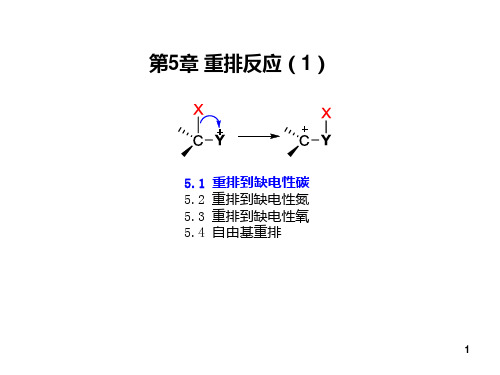 第5章 重排反应(1)PPT课件