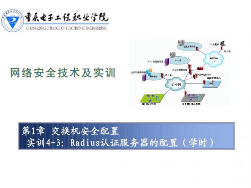 实训4-3：Radius认证服务器的配置