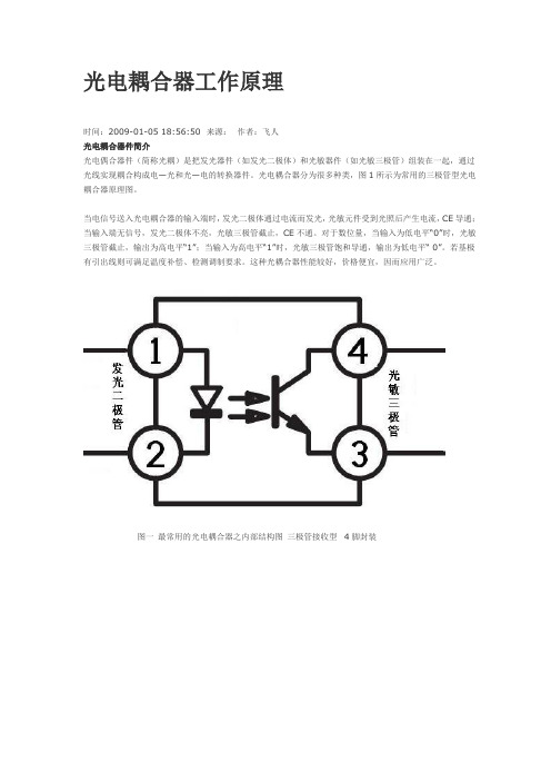 光电耦合器工作原理