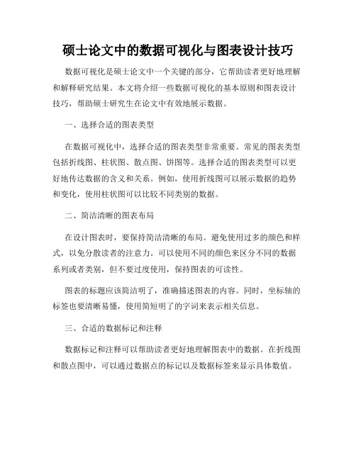 硕士论文中的数据可视化与图表设计技巧