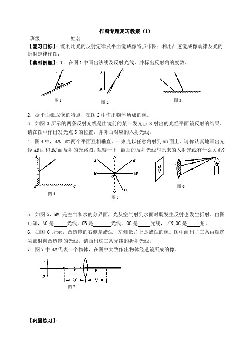 作图专题复习教案