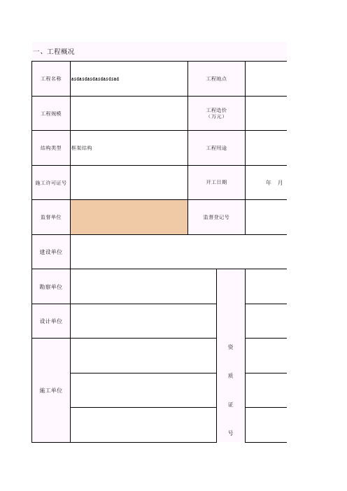 001-市政备-1 工 程概 况