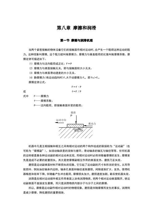 摩擦与润滑基础知识