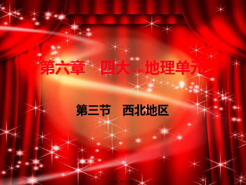 八年级地理下册 第六章 第三节 西北地区课件