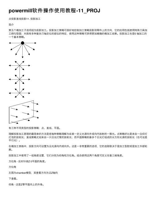 powermill软件操作使用教程-11_PROJ