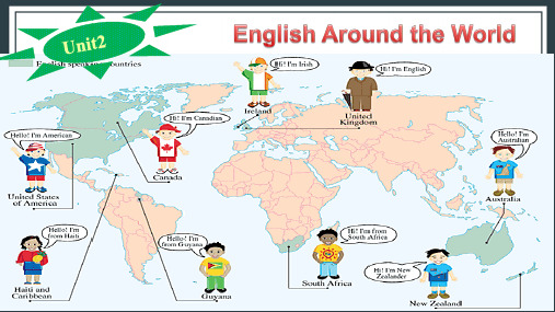 浙江省台州市书生中学高一上学期英语必修一课件：Unit 2 English Around the World 