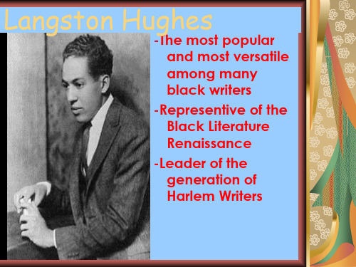 8.Langston Hughes