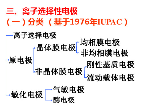 三、离子选择性电极