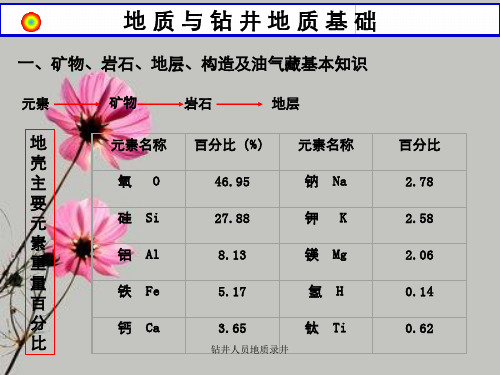 钻井人员地质录井