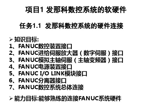 FANUC数控系统的硬件连接介绍(35页)