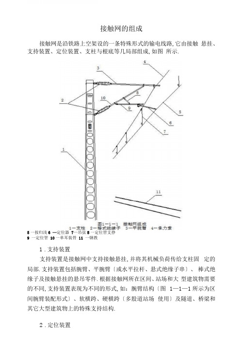 完整版铁路接触网组成及分类