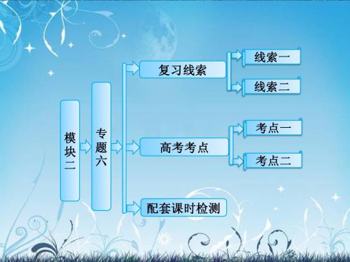 高三历史 模块二 工业文明时代的中国和世界 专题六 近代中国经济结构的变动和社会生活的变迁课件