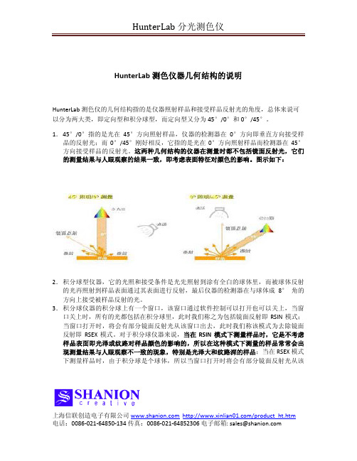 Hunterlab分光测色仪