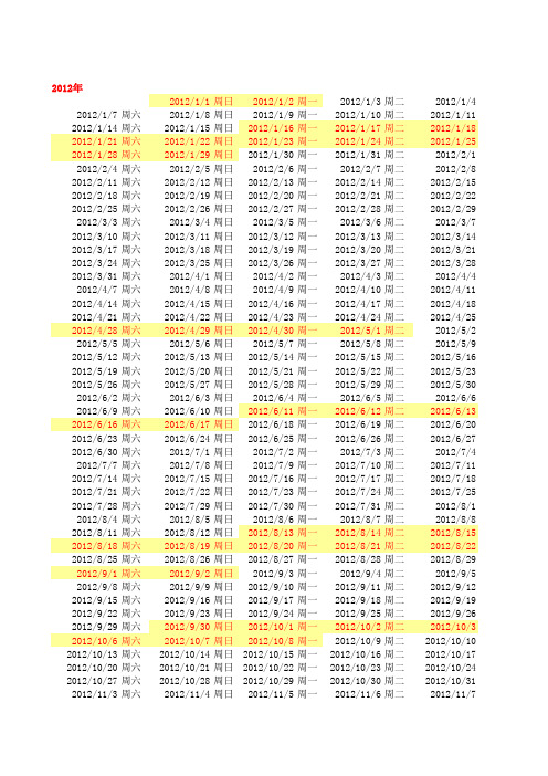 2011-2014年历