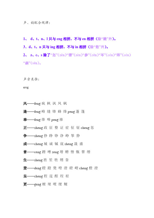 前鼻音和后鼻音的区分技巧