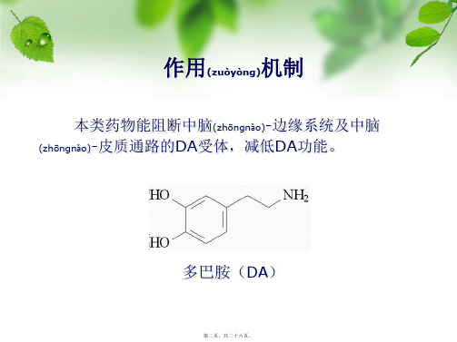 医学专题第三节抗精神病药4944