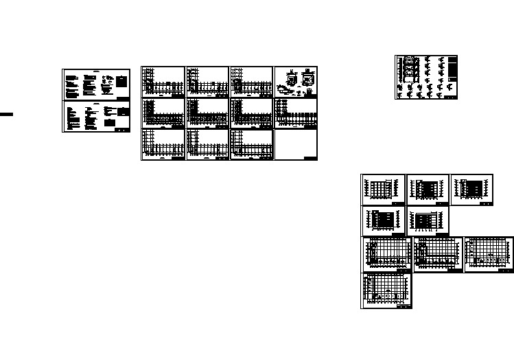 某地区四层框架结构教学楼结构施工图