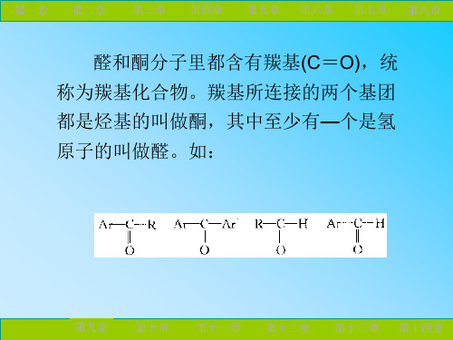 醛酮教学课件精品PPT课件