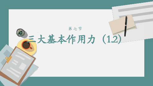 7 三大基本作用力(一)—(新教材)人教版高中物理初高衔接重难点预习课件(共15张PPT)