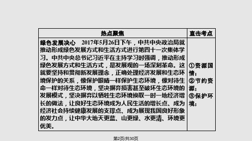 正确处理经济发展和生态环境保护的关系