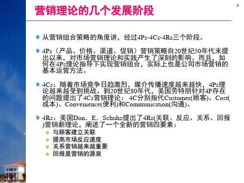 第1章 客户关系管理概述