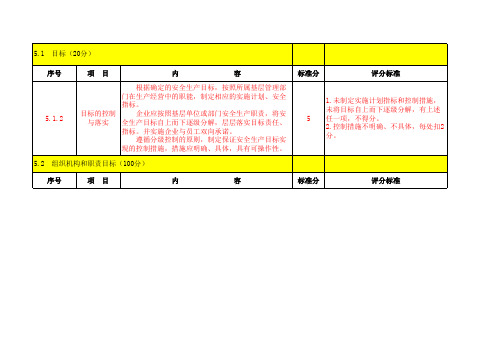 电网企业安全生产标准化规范及达标评级标准(中心分解)