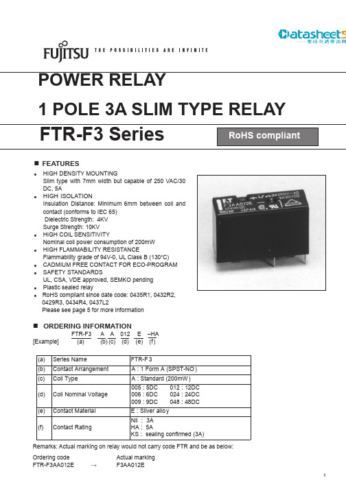 FTR-F3AA012EHA