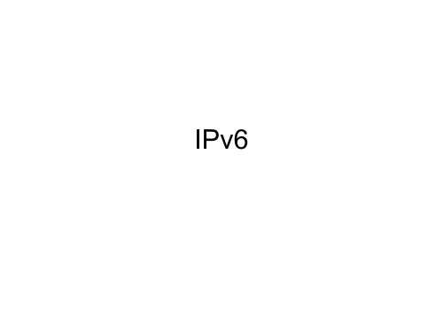 IPv6