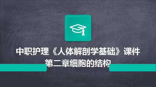 中职护理《人体解剖学基础》课件第二章细胞的结构