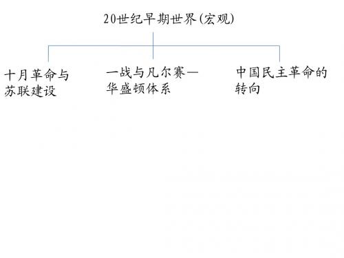 演示文稿20世纪初期世界修修改版