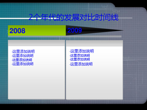 史上最全最精致的PPT时间线性流程图汇总