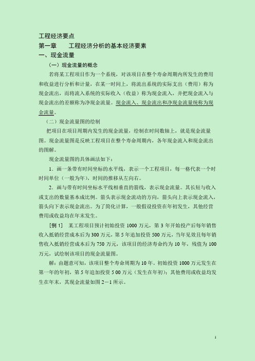 工程经济要点