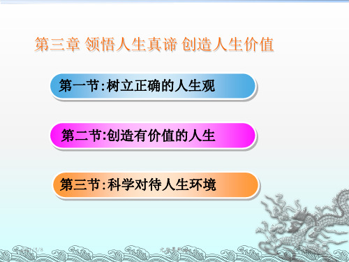 [哲学]3章2节大学思修完整ppt课件