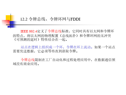 12.2 令牌总线、令牌环网与FDDI