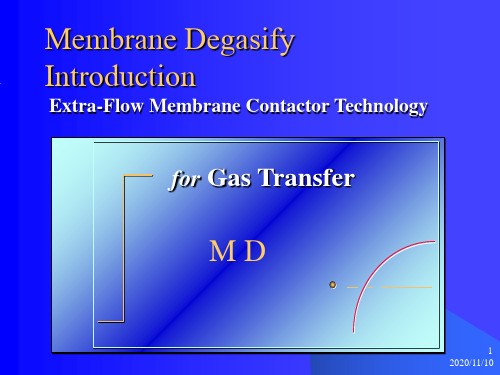 真空脱气膜MDPPT课件