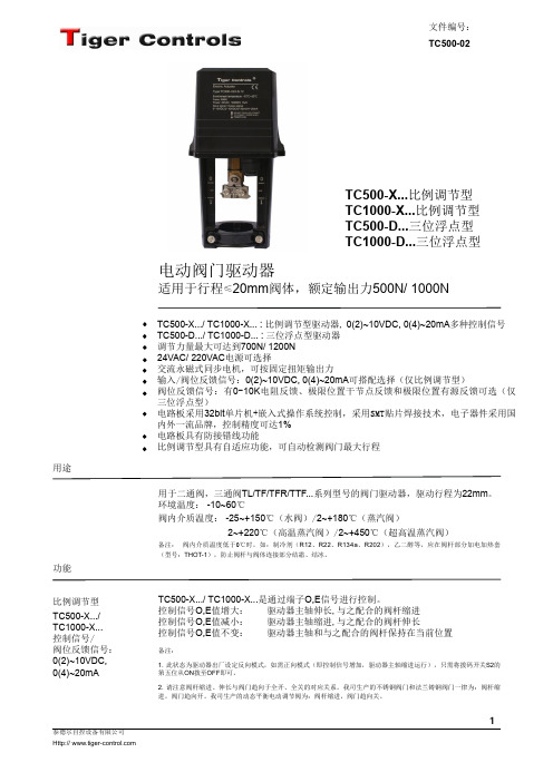 tiger泰德尔TR1800VER2.0cn