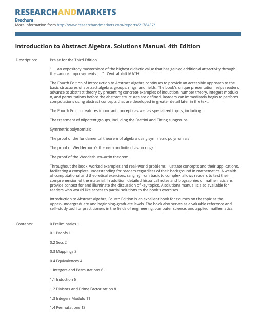 IntroductiontoAbstractAlgebra.SolutionsManual.…