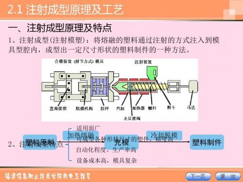 21注射成形原理及工艺.