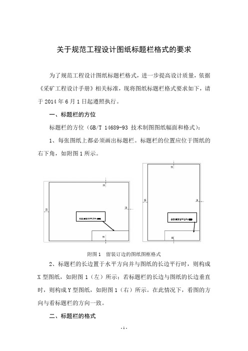 图框基本格式