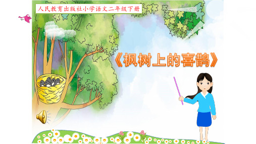 部编教材PPT《枫树上的喜鹊》全文课件1