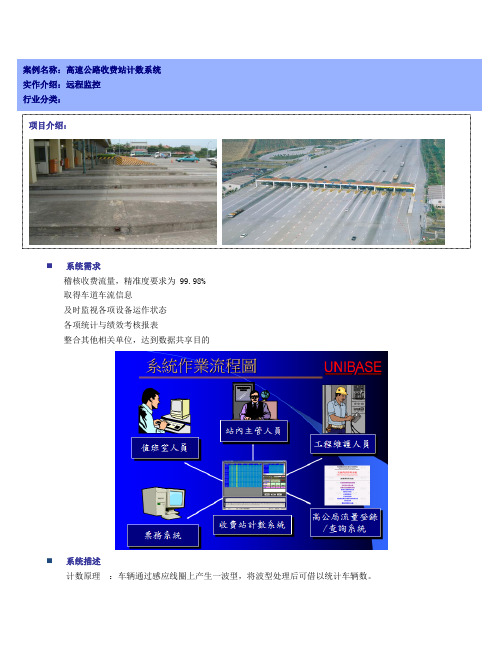 研华ADAM5510在高速公路收费站计数系统中的应用