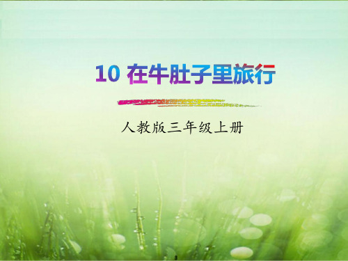 部编《10 在牛肚子里旅行》优质课件(三套)