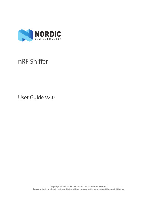 nRF Sniffer用户指南v2.0说明书