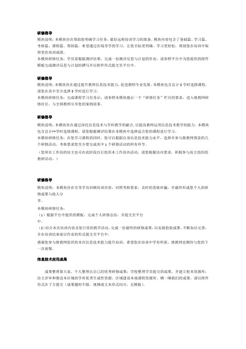 信息技术应用成果作业 模板