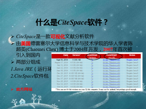 citespace使用方法